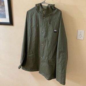 Helly Hansen Green Raincoat